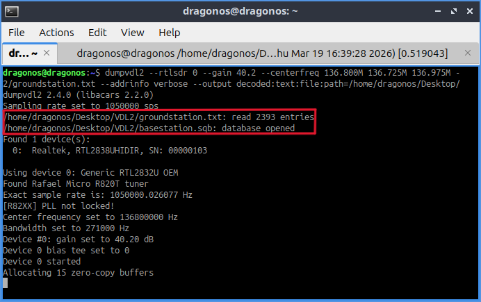 Database Files Loaded